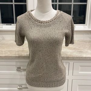 Moth for Anthropologie tweed sweater XS